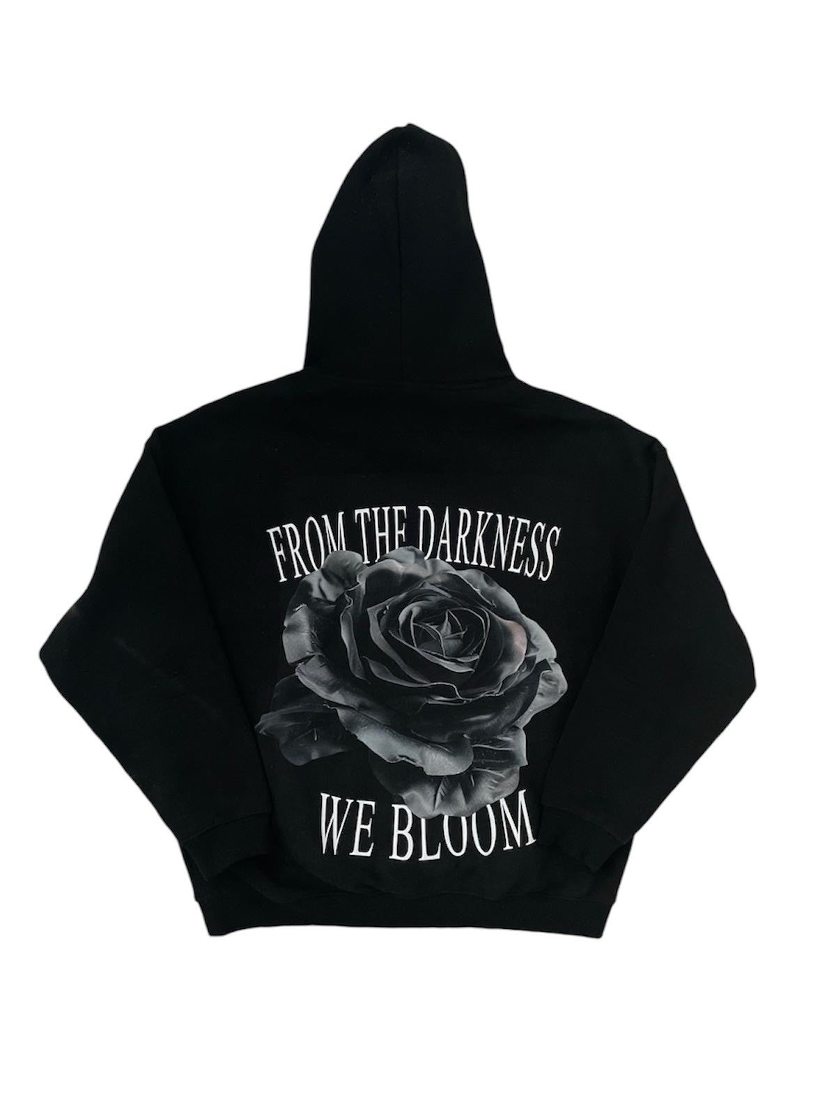 We Bloom oversized hoodie Noir Dystrict