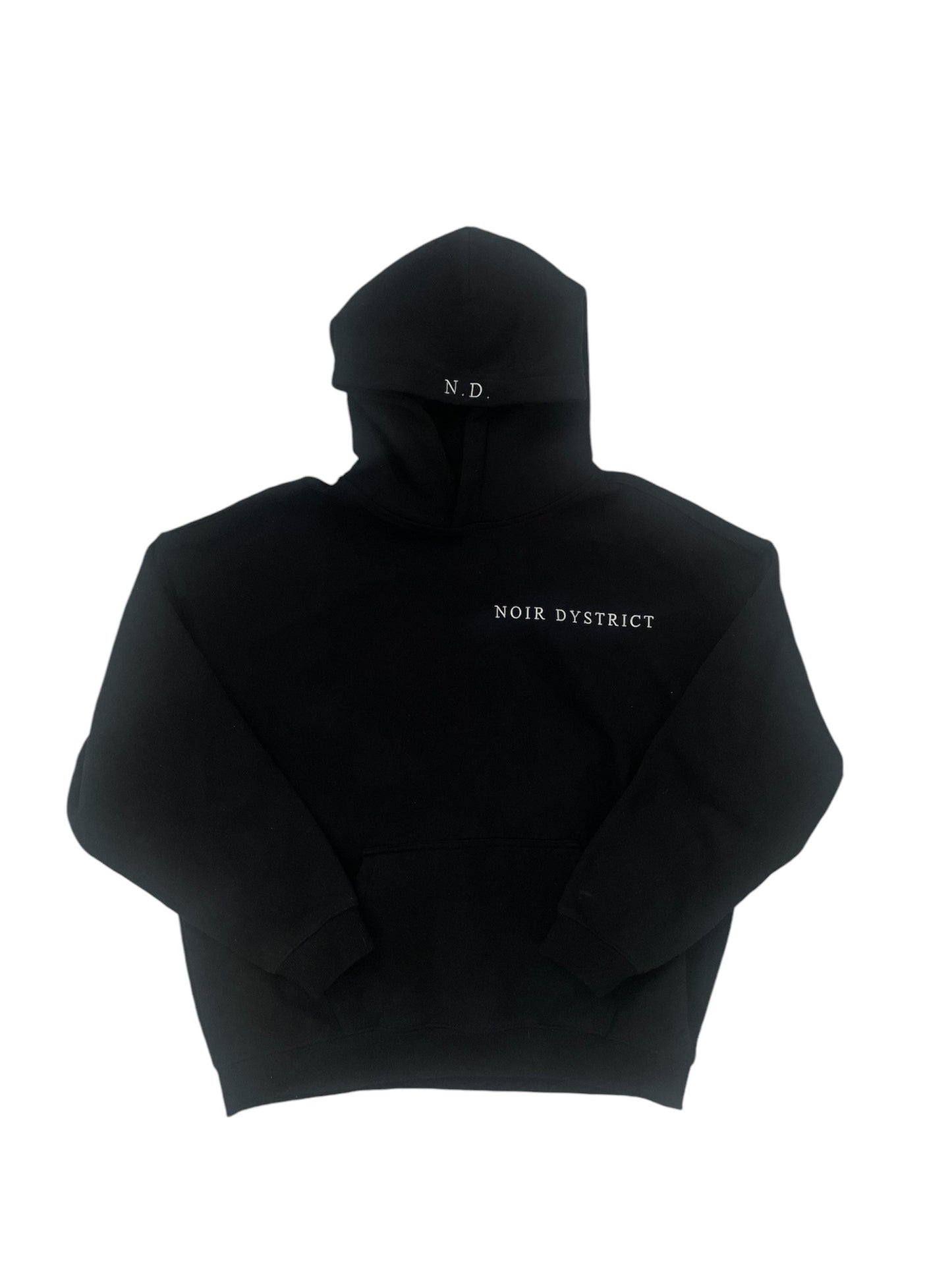 We Bloom oversized hoodie Noir Dystrict